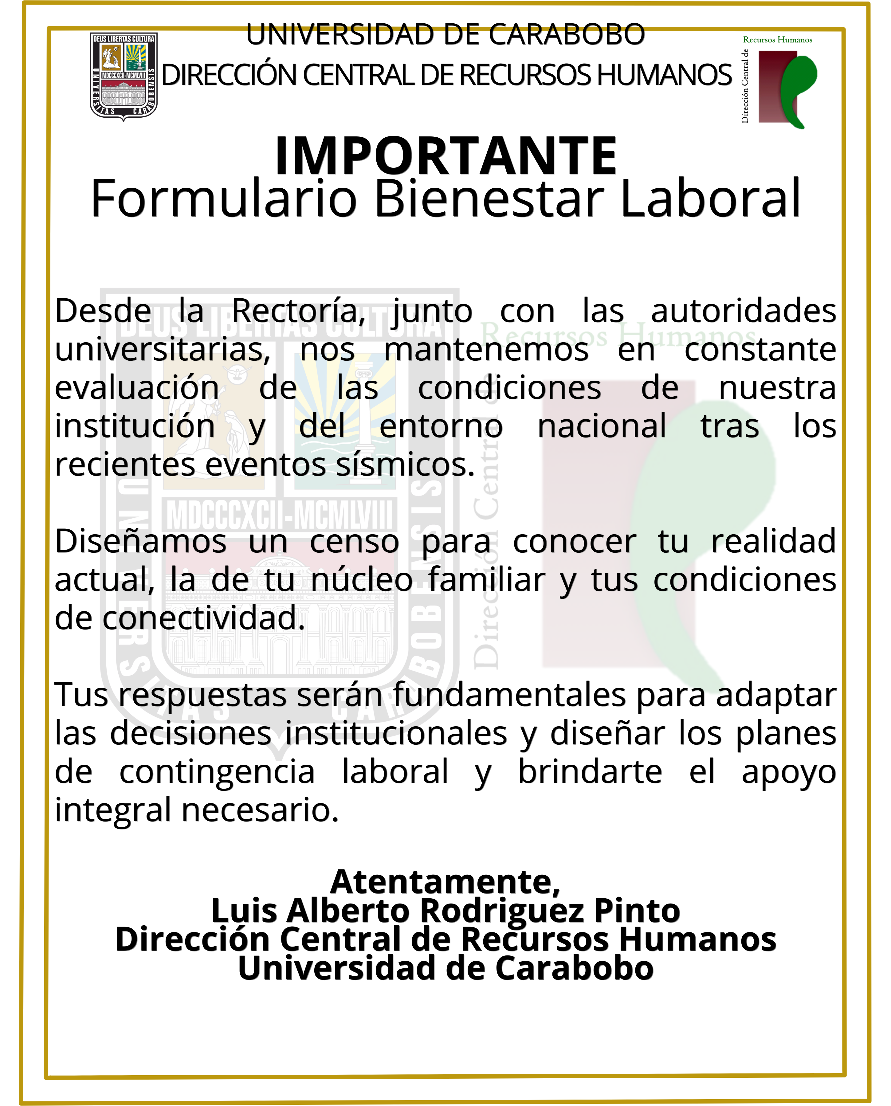Comunicado